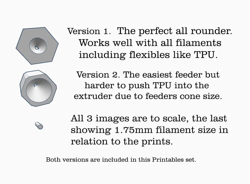 K1 Max/K1/K1C - Phễu nạp nhựa Bullseye - Image 9