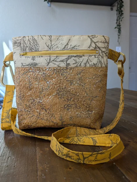 Mẫu họa tiết cành lá (in trên vải) - Image 4