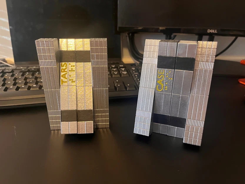 Mô hình robot T.A.R.S linh hoạt (print-in-place) + C.A.S.E, K.I.P.P và P.L.E.X từ Interstellar - Image 9