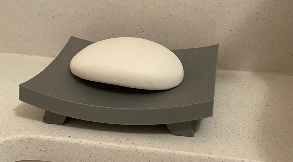 Khay đựng xà phòng tối giản 3D - Phụ kiện nhà tắm tinh tế - Image 1