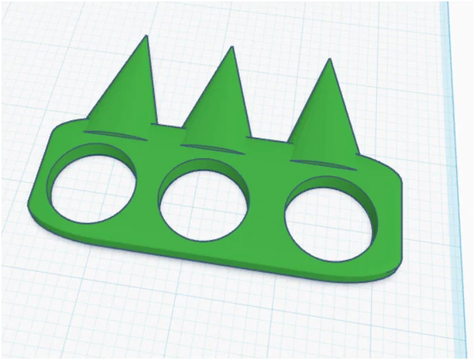 Dụng cụ tự vệ cầm tay 3D thiết kế tối ưu - Image 1