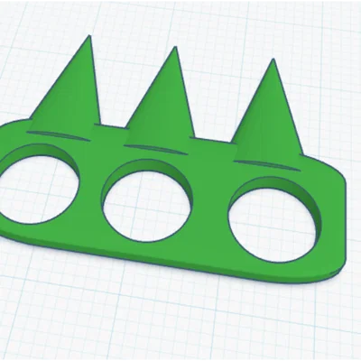 Dụng cụ tự vệ cầm tay 3D thiết kế tối ưu