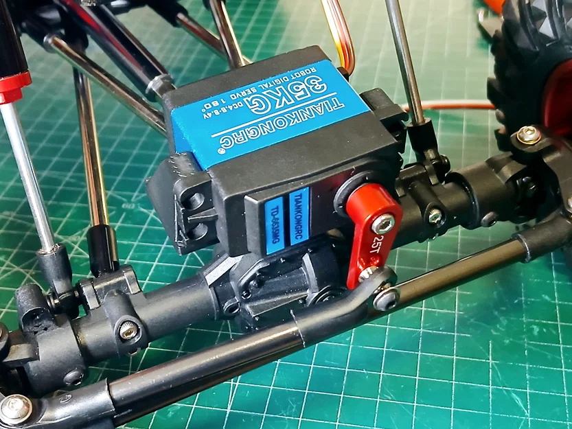 Giá đỡ Servo cho xe RC Crawler 1/10 - Image 1