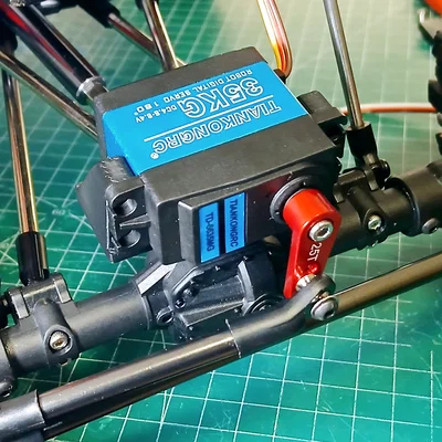 Giá đỡ Servo cho xe RC Crawler 1/10