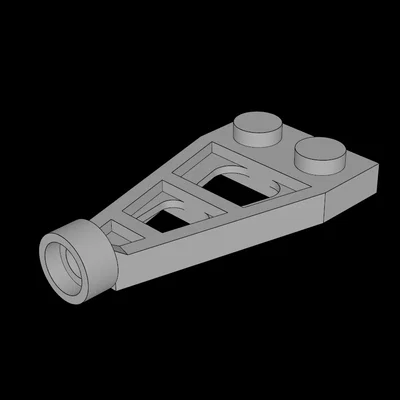 Phụ kiện Lego Plate 1x2 mở rộng 3L tương thích in 3D