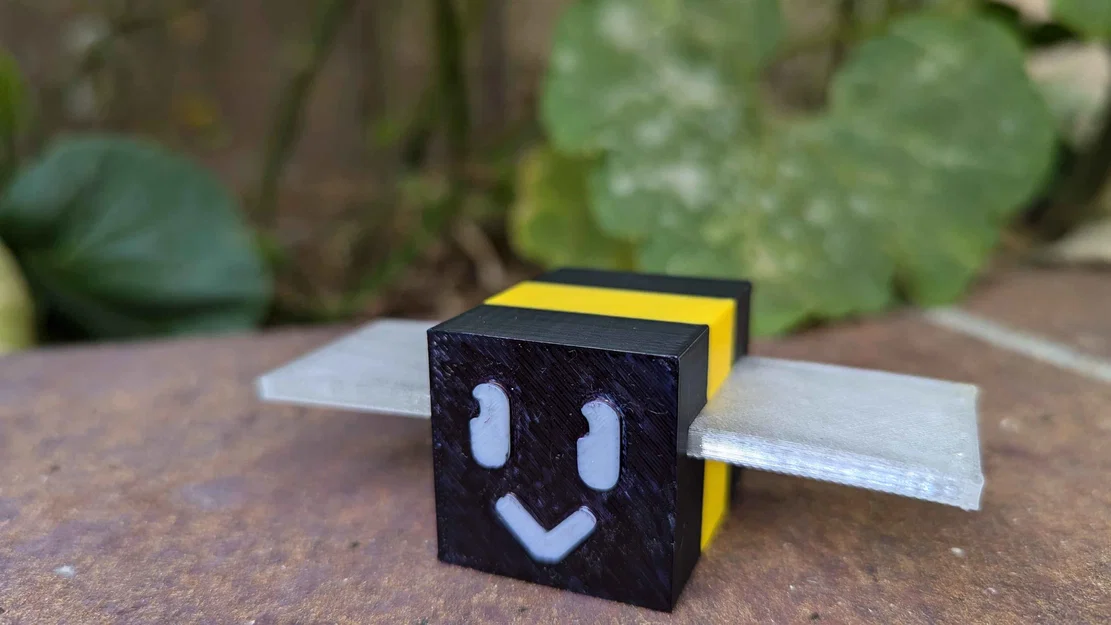 Mô hình 3D Basic Bee từ Bee Swarm Simulator - Hướng dẫn in chi tiết - Image 1