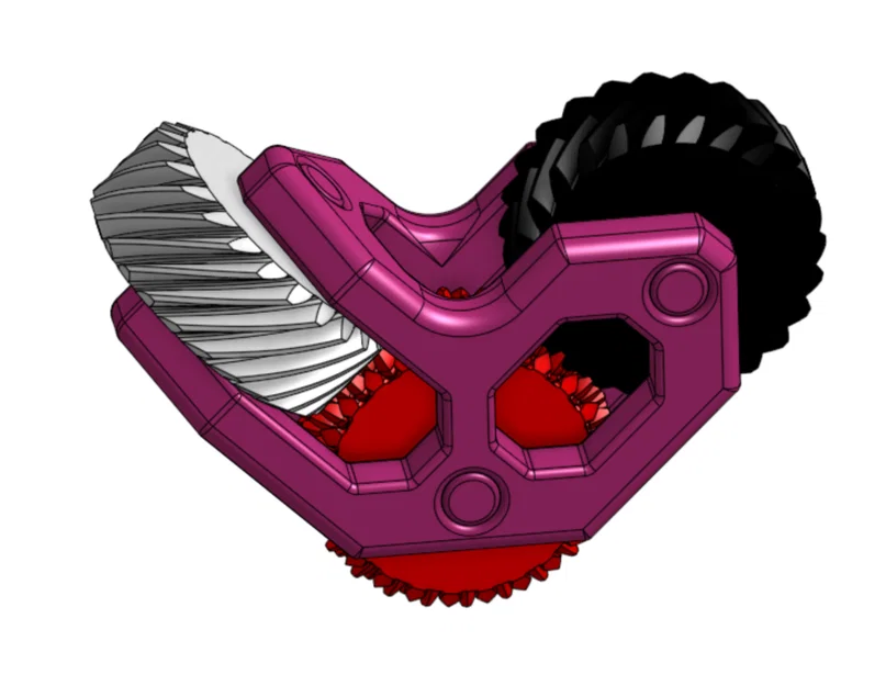 Helical Tri-Gear Fidget - Món đồ chơi bánh răng xoắn độc đáo - Image 1