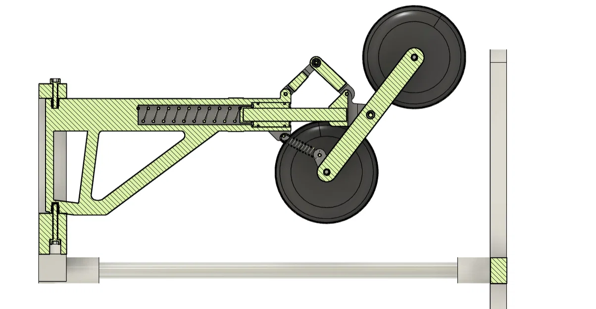 Mô hình cơ khí càng đáp máy bay A330 - Tự in 3D chất lượng cao - Image 4