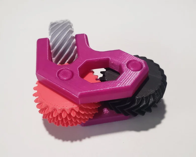 Helical Tri-Gear Fidget - Món đồ chơi bánh răng xoắn độc đáo - Image 3