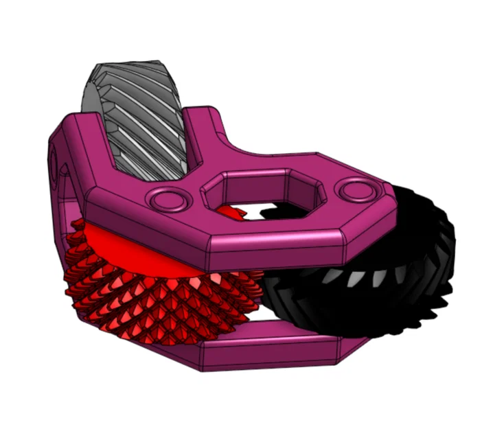 Helical Tri-Gear Fidget - Món đồ chơi bánh răng xoắn độc đáo - Image 4