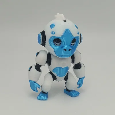 Mô hình Robo-Monkey: Chú khỉ robot in 3D cực chất cho mọi không gian