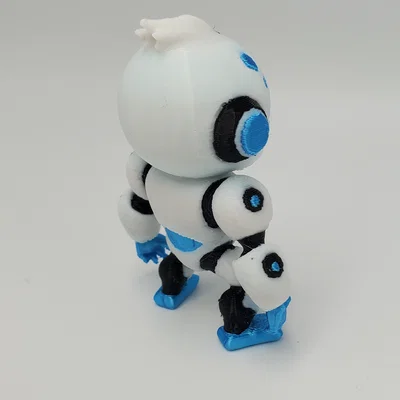 Mô hình Robo-Monkey: Chú khỉ robot in 3D cực chất cho mọi không gian