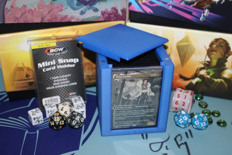 Hộp Đựng Bài MTG EDH Commander Showcase - Mẫu Cơ Bản Đơn Màu - Image 1