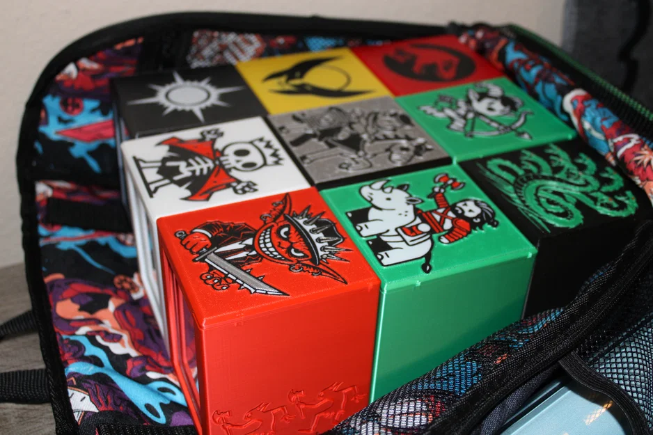 Hộp Đựng Bài MTG EDH Commander Showcase - Mẫu Cơ Bản Đơn Màu - Image 8