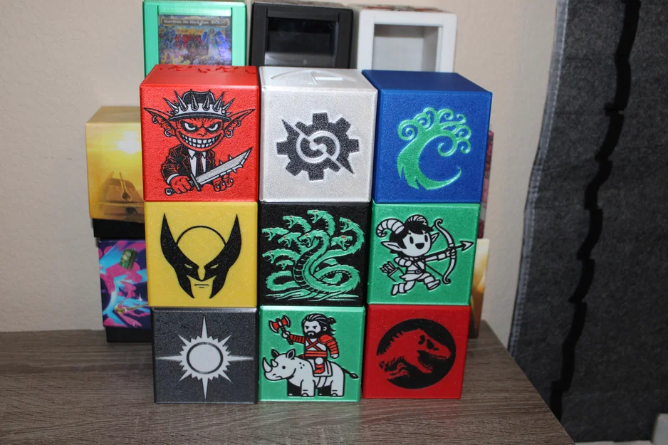 Hộp Đựng Bài MTG EDH Commander Showcase - Mẫu Cơ Bản Đơn Màu - Image 10