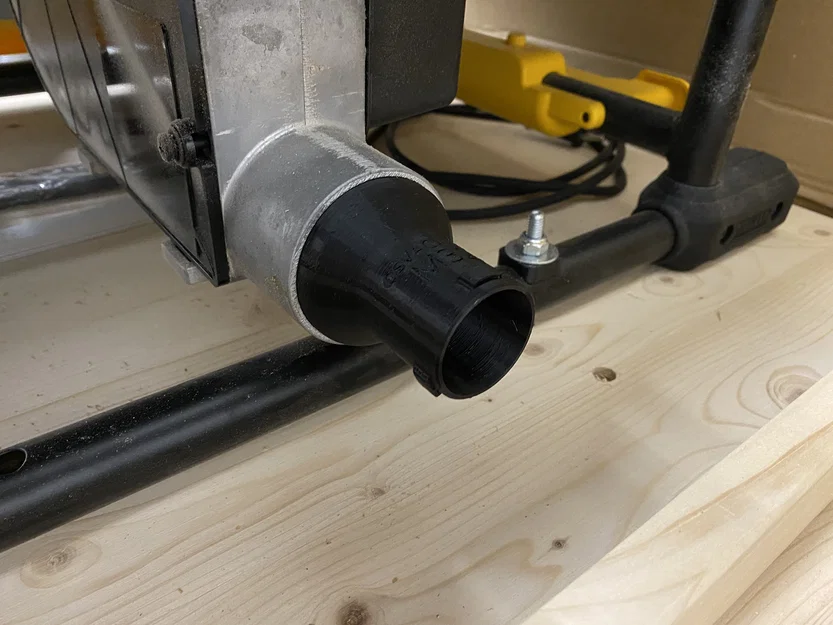 Đầu chuyển osVAC cho máy cưa bàn DeWalt DWE 7492 - Image 1