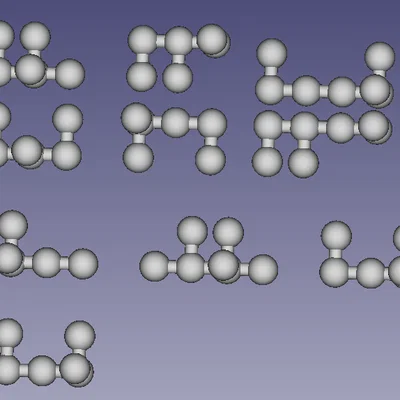 Bộ mảnh ghép thay thế 3D cho trò chơi Smart Games iQ FIT