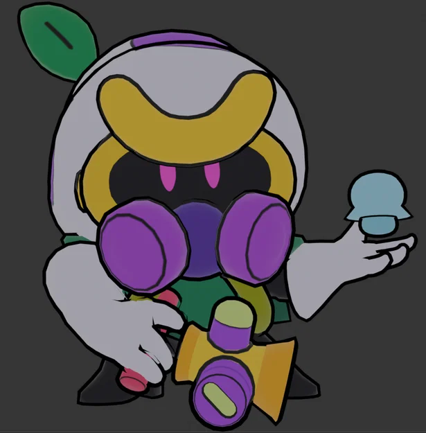 Mô hình giấy Cordelius - Nhân vật Brawl Stars in 3D ấn tượng - Image 1