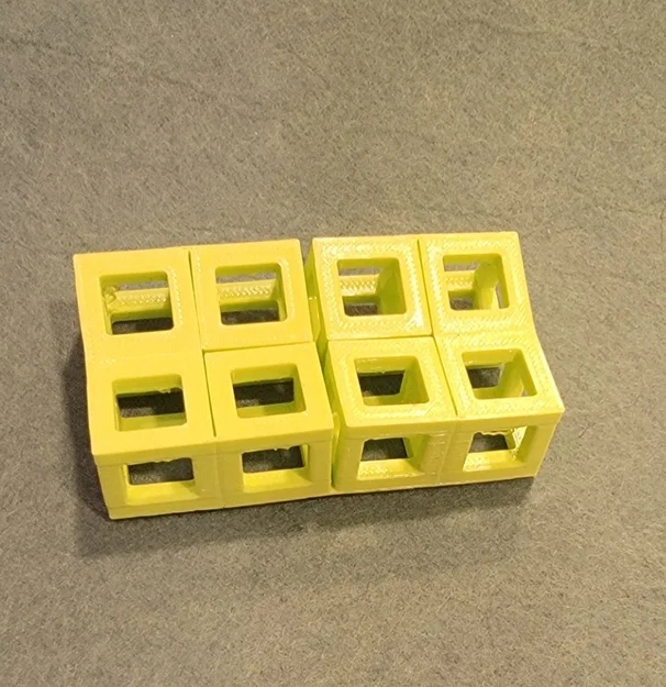 Đồ chơi giải tỏa căng thẳng Infinity Cube thiết kế rỗng bằng TPU - Image 1