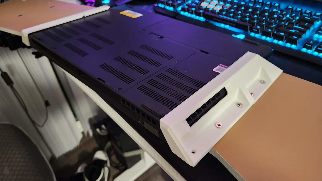 Bộ giá đỡ gắn dưới bàn/kệ cho laptop Lenovo ThinkPad P52 - Image 2