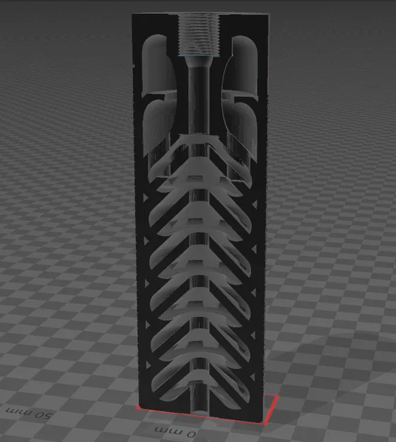 Bộ giảm thanh Airsoft Trojan NXT Libra VII NANO (File in 3D) - Image 1