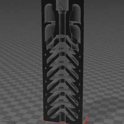 Bộ giảm thanh Airsoft Trojan NXT Libra VII NANO (File in 3D)