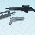 Bộ sưu tập vũ khí Dummy 13 Gun Pack #6 cho mô hình 3D - Thumbnail 1