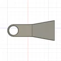 Dụng cụ cạo bàn in 3D tiện lợi (Build Plate Scraper) - Thumbnail 1