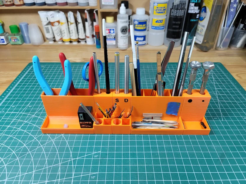 Giá Đựng Dụng Cụ Hobby Dạng Mô-đun (Modular Hobby Tool Holder) - Image 1
