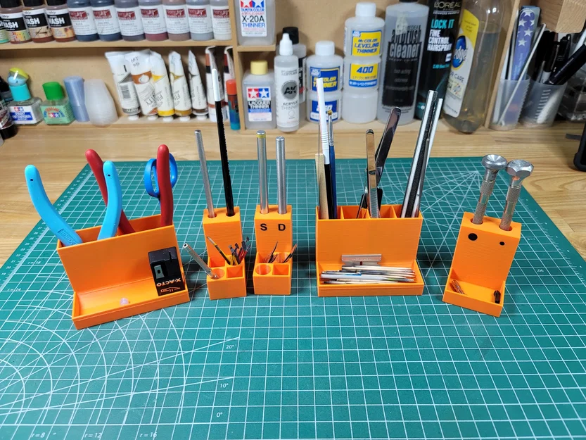 Giá Đựng Dụng Cụ Hobby Dạng Mô-đun (Modular Hobby Tool Holder) - Image 2