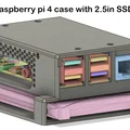 Vỏ hộp Raspberry Pi 4 kèm khay gắn ổ cứng SSD 2.5 inch tiện lợi - Thumbnail 1