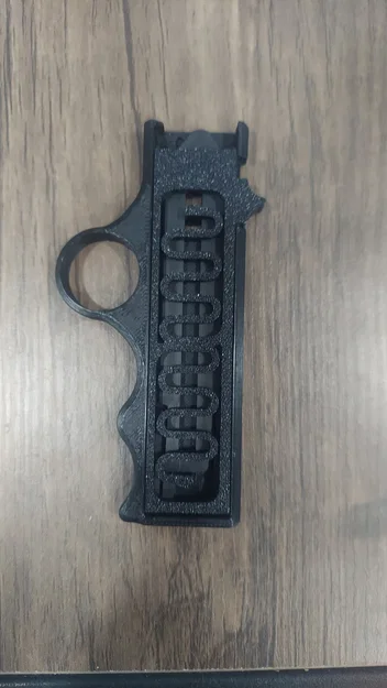 Tay cầm công thái học tích hợp Finger Spinner cho dao Fidget OTF - Image 2