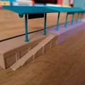 Đường dốc sân ga tàu hỏa H0 1:87, Bahnsteig mit Rampe - Thumbnail 4