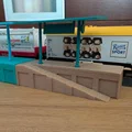 Đường dốc sân ga tàu hỏa H0 1:87, Bahnsteig mit Rampe - Thumbnail 7