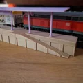 Đường dốc sân ga tàu hỏa H0 1:87, Bahnsteig mit Rampe - Thumbnail 8