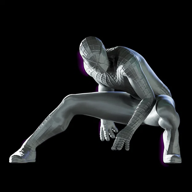 Mô hình Spider-Man phiên bản cổ điển - Image 2