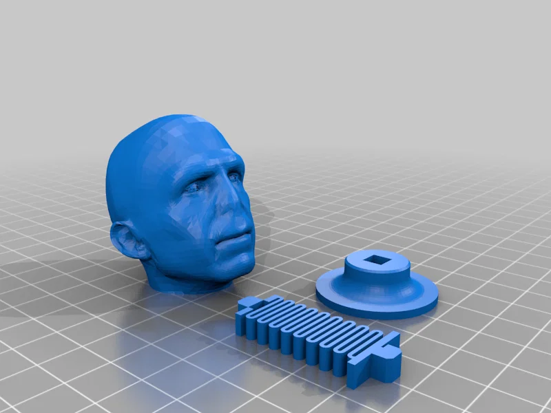 Mô hình Voldemort Bobblehead - Đồ chơi in 3D phong cách Harry Potter - Image 1