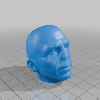 Mô hình Voldemort Bobblehead - Đồ chơi in 3D phong cách Harry Potter