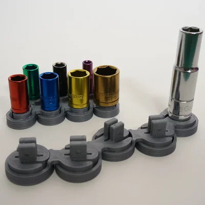 Dây xích giữ đầu khẩu (Socket) có thể tùy chỉnh độ dài