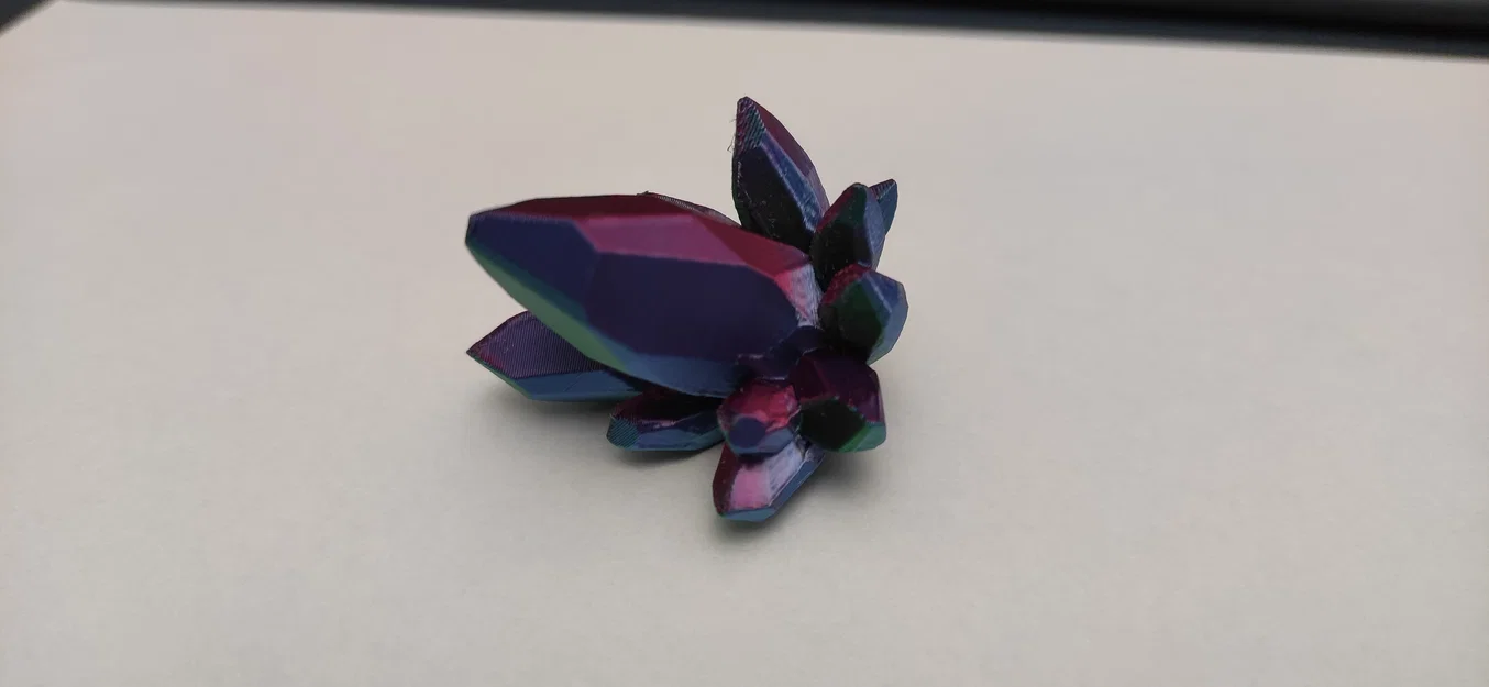 Mô hình trang trí tinh thể Crystal độc đáo in 3D - Image 1