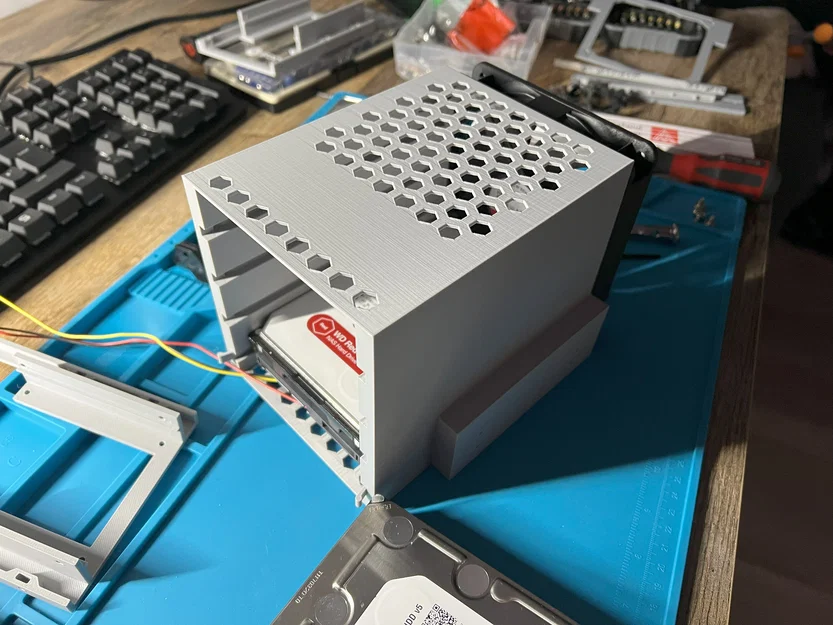 Khung gắn ổ cứng HDD 3.5 inch cho hệ thống NAS tự chế - Image 2
