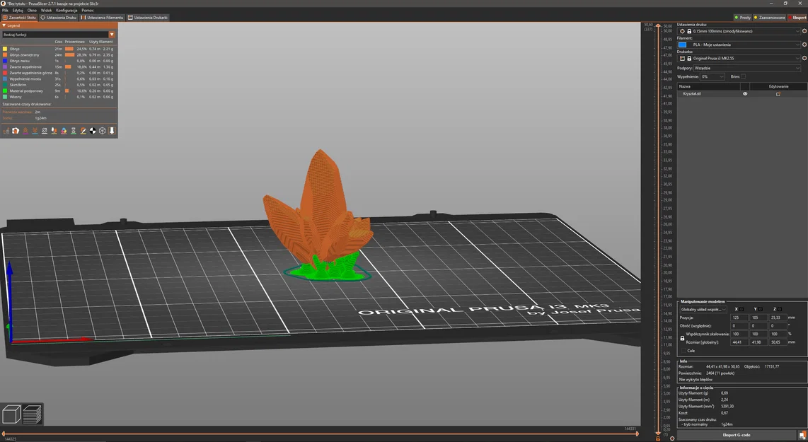 Mô hình trang trí tinh thể Crystal độc đáo in 3D - Image 9