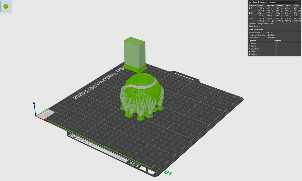 Airless Tennis Ball GEN 3 - Bóng Tennis Không Hơi Thế Hệ 3 - Image 2