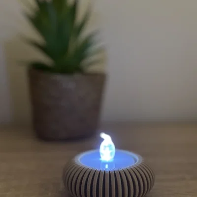 Đế nến LED Modern Torus hiện đại