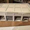Nhà Xưởng & Gara với Cửa Cuốn Di Động (H0 / 1:87) - Kết hợp Laser Cut & In 3D - Thumbnail 1