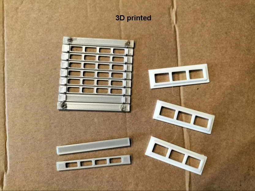 Nhà Xưởng & Gara với Cửa Cuốn Di Động (H0 / 1:87) - Kết hợp Laser Cut & In 3D - Image 5
