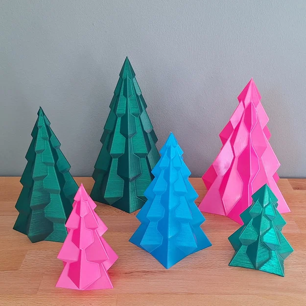 Bộ sưu tập Cây thông Noel tham số (Parametric Christmas Trees) - Image 1