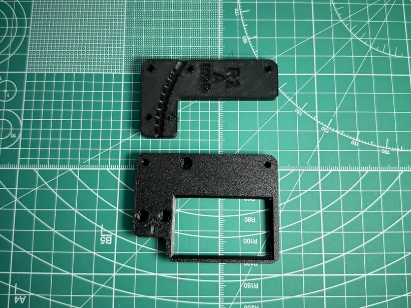 Bộ giá đỡ nhiệt kế & dẫn sợi nhựa cho thùng che Original Prusa Enclosure - Image 2