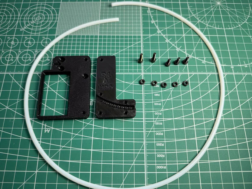 Bộ giá đỡ nhiệt kế & dẫn sợi nhựa cho thùng che Original Prusa Enclosure - Image 3