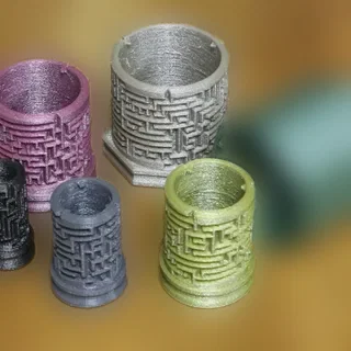 Mẫu Hộp Đựng Bí Ẩn Puzzle Box - Screws In 3D Độc Đáo - Image 1